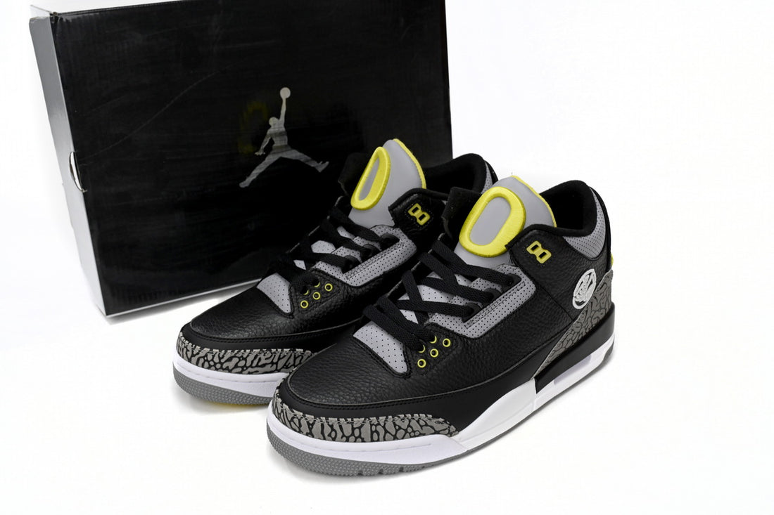 Air Jordan 3 Retro Pine Black Grey