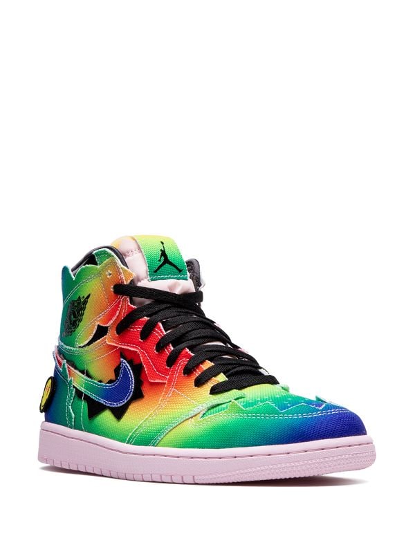 AIR JORDAN 1 RETRO HIGH J. BALVIN COLORES Y VIBRAS