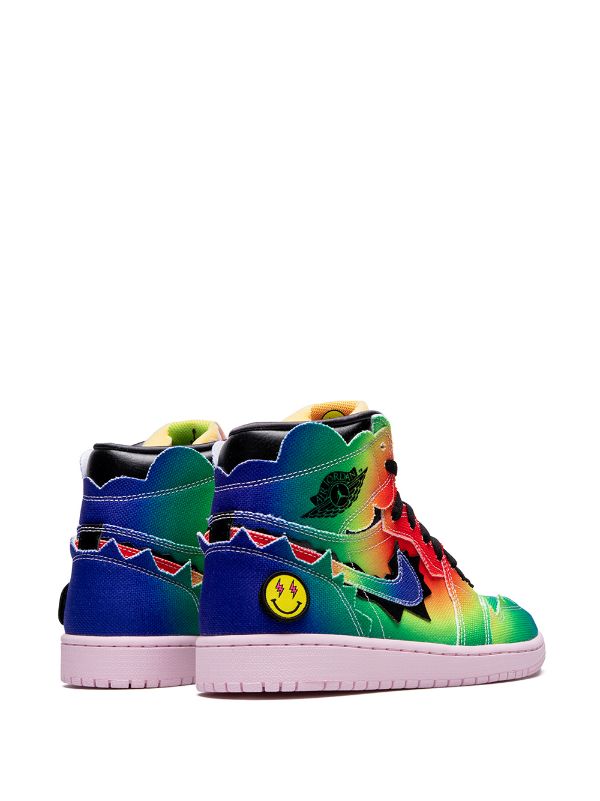 AIR JORDAN 1 RETRO HIGH J. BALVIN COLORES Y VIBRAS